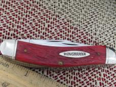 Winchester 1998 Red Bone 4 Blade Sowbelly Pattern # W15 4949