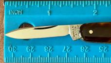 W Mills & Son Pen Knife, Tortoise Shell Scales, Sheffield England, Unused