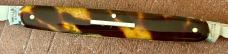 W Mills & Son Pen Knife, Tortoise Shell Scales, Sheffield England, Unused
