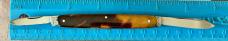 W Mills & Son Pen Knife, Tortoise Shell Scales, Sheffield England, Unused
