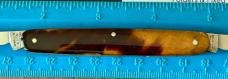 W Mills & Son Pen Knife, Tortoise Shell Scales, Sheffield England, Unused