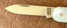 Sheffield England Sleeveboard Knife, Imitation Mother of Pearl Scales, Unused