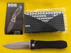 NIB SOG SE-61 Spec Elite II Automatic Knife (4" Satin) Made in USA