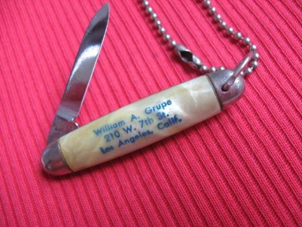 Vintage IMPERIAL U.S.A. Mini Advertising Switchblade Knife