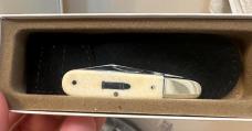 Vintage AG Russell CM-4 Baby Barlow Bullet w/ Pre Ban Ivory Handles Limited Edition.  Absolute Mint!
