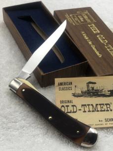 Vintage Schrade USA 194OT One Blade Liner Lock Back Trapper In Box Hard To Find
