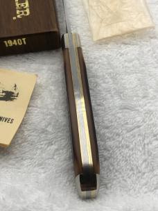 Vintage Schrade USA 194OT One Blade Liner Lock Back Trapper In Box Hard To Find