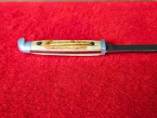 1958-1960 Queen Cutlery #85 Bird and Trout Knife - Q Steel - Rare Stamp