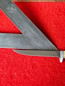1958-1960 Queen Cutlery #85 Bird and Trout Knife - Q Steel - Rare Stamp