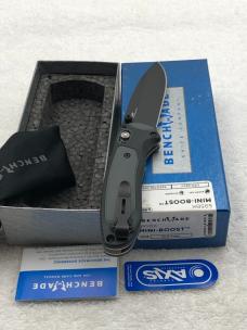 Benchmade 595BK Mini Boost Assisted Open New In Box Made In USA Discontinued