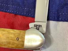 1995 Case xx Canoe (MDL# 62131 SS) w/ Brown Bone Handles -NOS in M/NM