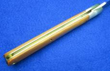 GREAT EASTERN CUTLERY Horse Apple HOGAN American Pocket Knife. (651122SS) Texas Osage orange Wood...