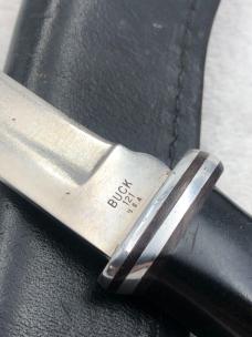 Vintage Buck 121 Fixed Blade Pre-1986 Made In USA Discontinued