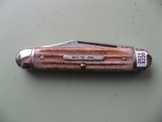 GEC 681221 WHITE OWL COWHIDE JIGGED BONE #1