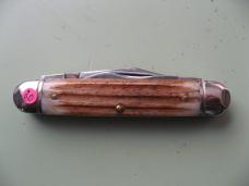 GEC 681221 WHITE OWL COWHIDE JIGGED BONE #1