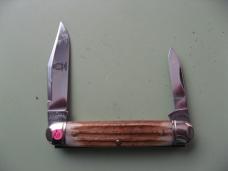 GEC 681221 WHITE OWL COWHIDE JIGGED BONE #1