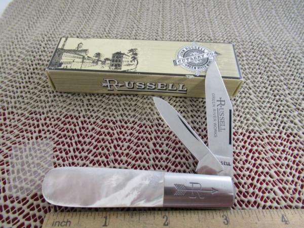 Russell Green River Works Pearl, Barlow By Boker Russell Green River Works Pearl, Barlow By Boker