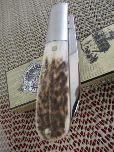 Russell Green River Works Stag Barlow By Boker