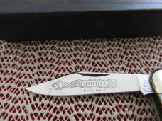 Buck Creek Swell Center Pearl Handle Whittler 