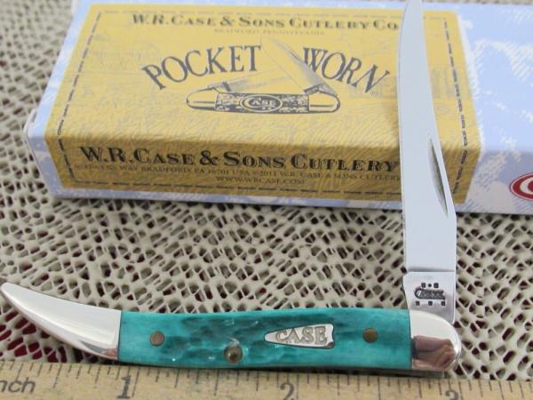 Case XX 2004 Green Bone Tiny Texas Toothpick Pattern # 610096 SS Case XX 2004 Green Bone Tiny Texas Toothpick Pattern # 610096 SS