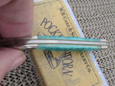 Case XX 2004 Green Bone Tiny Texas Toothpick Pattern # 610096 SS