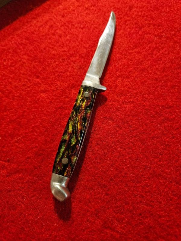 1991 Queen Cutlery - Christmas Tree Bird and Trout Knife