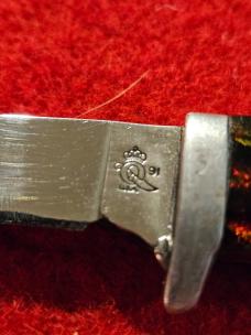 1991 Queen Cutlery - Christmas Tree Bird and Trout Knife