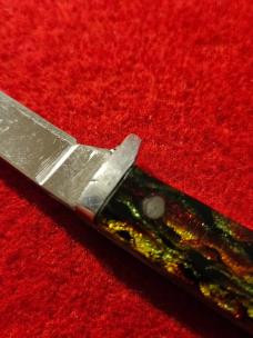 1991 Queen Cutlery - Christmas Tree Bird and Trout Knife