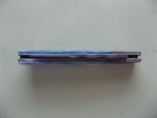 DANIELS FAMILY KNIFE BRANDS-EXCELSIOR KNIFE CO-ALL AMERICAN TRAPPER OLYMPIC BLUE GIRAFFE BONE