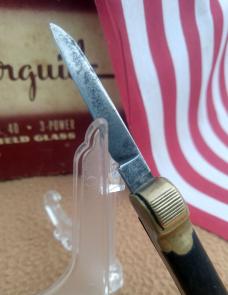 Heysinger 1884 Novelty Mfg Co Gravity knife