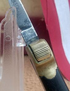 Heysinger 1884 Novelty Mfg Co Gravity knife