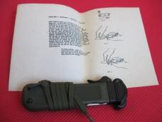 Vintage AES 83 BUND German Luftwaffe PARATROOPER Gravity Knife - MINT !