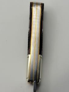 Marbles MR684 Bullet Barlow pocket Knife  Checkered Bone Handle  #51