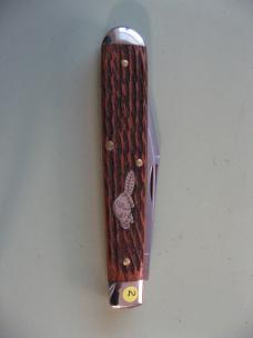 GEC 871223 ENGLISH JACK  BEAVER TAIL JIGGED BRAZILIAN CHERRY #2