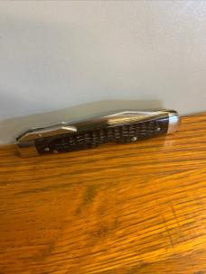 Case XX 1976 4-dot jigged brown bone Cheetah