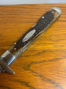 Case XX 1976 4-dot jigged brown bone Cheetah