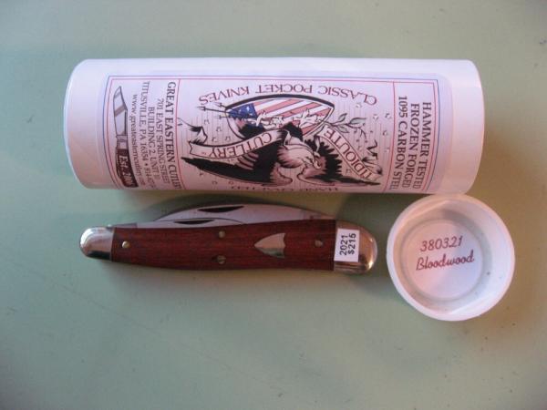 GEC 380321 NORTHFIELD ENGLISH WHITTLER BLOODWOOD GEC 380321 NORTHFIELD ENGLISH WHITTLER BLOODWOOD