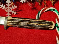 Queen Cutlery #73 - 1954-1970 Barehead Bone Stag Hunter