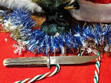 Queen Cutlery #73 - 1954-1970 Barehead Bone Stag Hunter