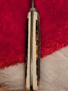 Queen Cutlery #73 - 1954-1970 Barehead Bone Stag Hunter