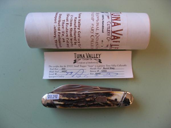 TUNA VALLEY 2010 BURNT STAG CIGAR CONGRESS