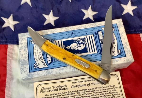 Case Classic 1991 Large Toothpick Knife Mdl# 61098 SAB, NOS in orig box