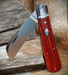 New Release! RoseCraft Blades Lick Creek Loom Fixer RCT025-ROW RoseWood Knife D2 Sheepsfoot Blade