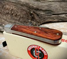 New Release! RoseCraft Blades Lick Creek Loom Fixer RCT025-ROW RoseWood Knife D2 Sheepsfoot Blade