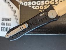 SOG Spec Elite I Automatic Knife (3.5" Satin) SE-51 Made in USA