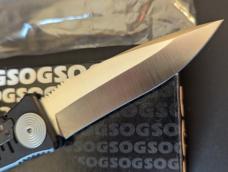 SOG Spec Elite I Automatic Knife (3.5" Satin) SE-51 Made in USA