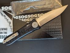 SOG Spec Elite I Automatic Knife (3.5" Satin) SE-51 Made in USA
