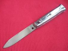 Vintage Italian All Metal Button Open/Close STILETTO Switchblade Knife