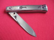 Vintage Italian All Metal Button Open/Close STILETTO Switchblade Knife
