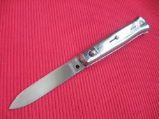 Vintage Italian All Metal Button Open/Close STILETTO Switchblade Knife